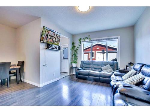 328 Cornerstone Passage Ne, Calgary, AB - Indoor Photo Showing Living Room