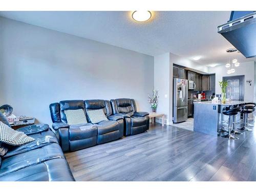 328 Cornerstone Passage Ne, Calgary, AB - Indoor Photo Showing Living Room