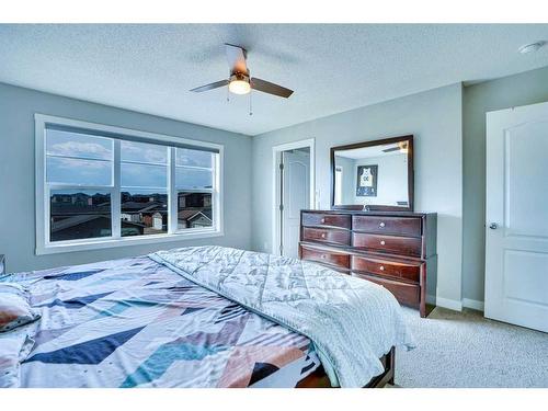 328 Cornerstone Passage Ne, Calgary, AB - Indoor Photo Showing Bedroom