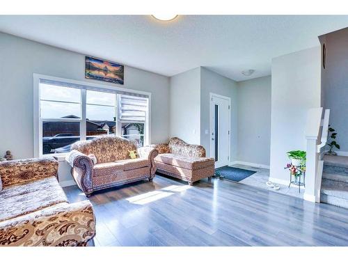 328 Cornerstone Passage Ne, Calgary, AB - Indoor Photo Showing Living Room