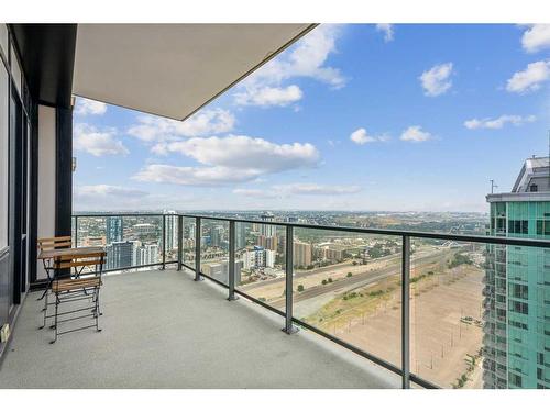 3503-1122 3 Street Se, Calgary, AB - Outdoor With Balcony With View With Exterior