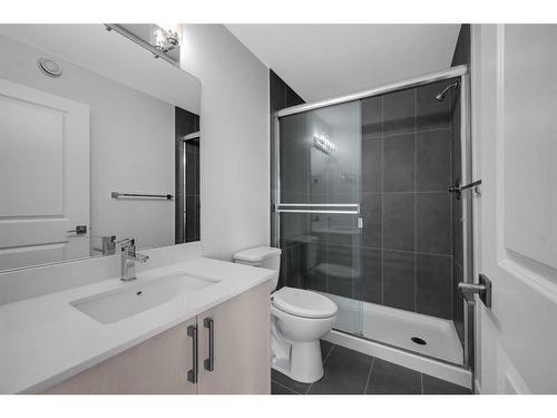 605-33 Merganser Drive West, Chestermere, AB - Indoor Photo Showing Bathroom