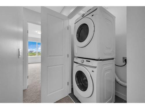 605-33 Merganser Drive West, Chestermere, AB - Indoor Photo Showing Laundry Room