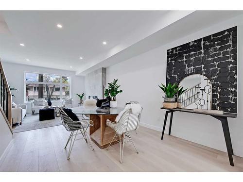 3-3404 8 Avenue Sw, Calgary, AB - Indoor Photo Showing Dining Room