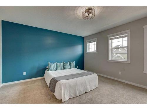 420 Cranford Mews Se, Calgary, AB - Indoor Photo Showing Bedroom