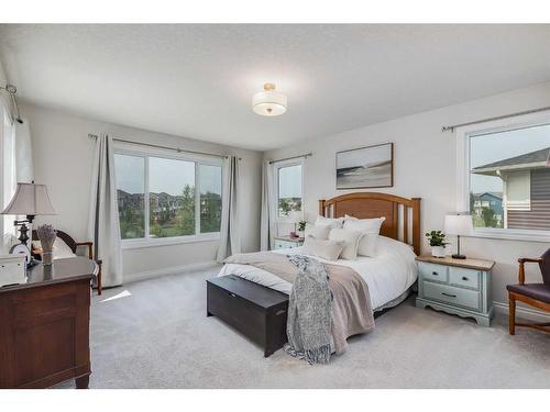 234 Baywater Way Sw, Airdrie, AB - Indoor Photo Showing Bedroom