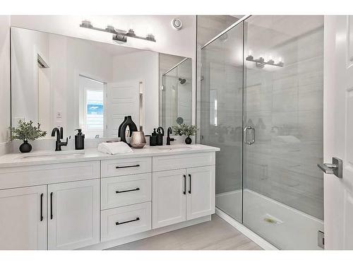 56 Drake Landing Square, Okotoks, AB - Indoor Photo Showing Bathroom