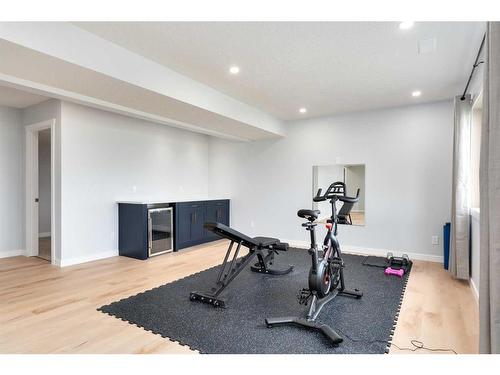 1604 Montrose Terrace East, High River, AB - Indoor Photo Showing Gym Room