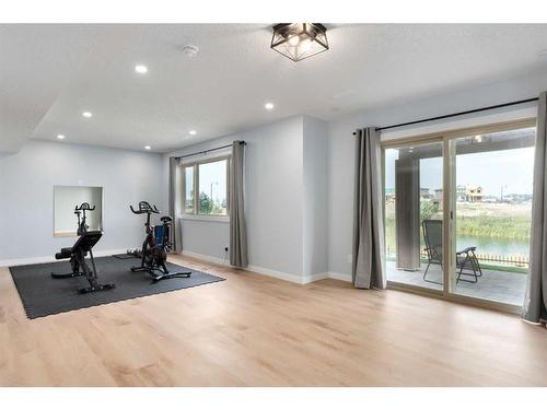 1604 Montrose Terrace East, High River, AB - Indoor Photo Showing Gym Room