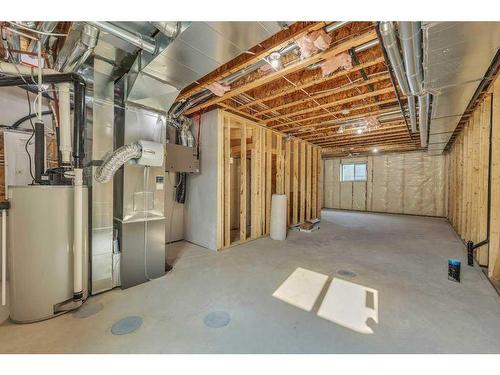 220 Savanna Terrace Ne, Calgary, AB - Indoor Photo Showing Basement