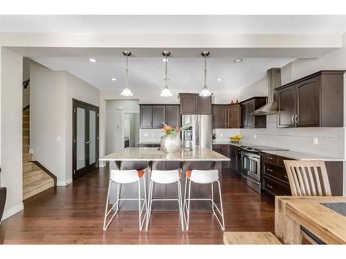 61 Sherwood Heights Nw, Calgary, AB - Indoor Photo Showing Kitchen With Stainless Steel Kitchen With Upgraded Kitchen