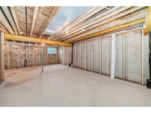 1481 Bayview Point, Airdrie, AB - Indoor Photo Showing Basement