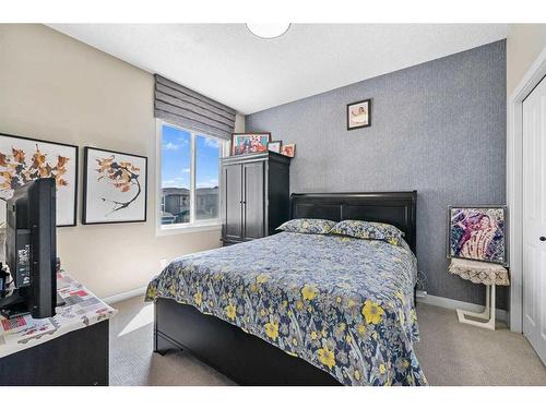 244 Cornerbrook Common Ne, Calgary, AB - Indoor Photo Showing Bedroom