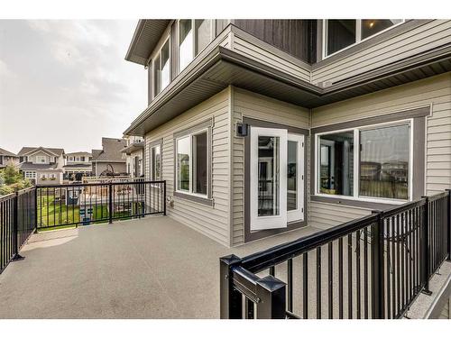 523 Kingsmere Way Se, Airdrie, AB - Outdoor With Deck Patio Veranda With Exterior