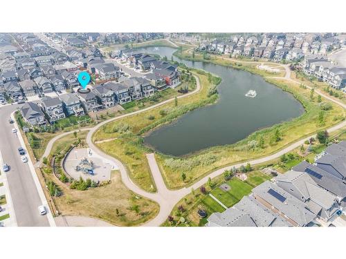 523 Kingsmere Way Se, Airdrie, AB - Outdoor With Body Of Water With View