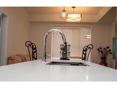 1230-76 Cornerstone Passage Ne, Calgary, AB - Indoor Photo Showing Kitchen With Double Sink