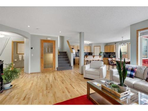 52 Panatella Gate Nw, Calgary, AB - Indoor Photo Showing Living Room