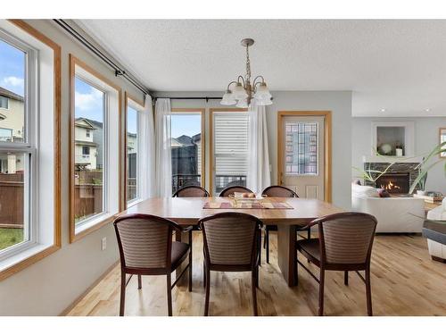 52 Panatella Gate Nw, Calgary, AB - Indoor Photo Showing Dining Room