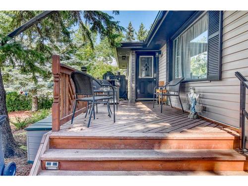 105 Cochrane Crescent, Cochrane, AB - Outdoor With Deck Patio Veranda With Exterior