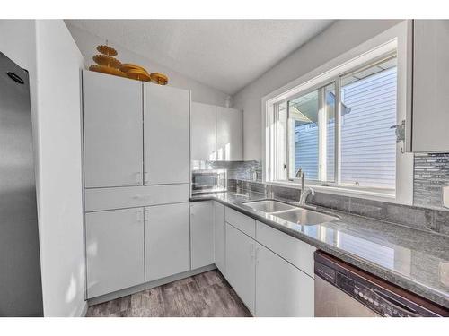 277 Fresno Place Ne, Calgary, AB - Indoor Photo Showing Kitchen With Double Sink