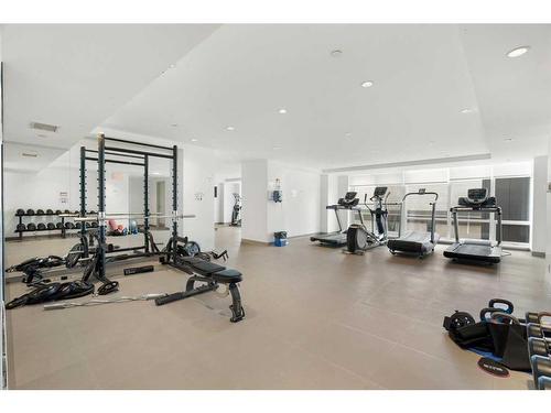 804-615 6 Avenue Se, Calgary, AB - Indoor Photo Showing Gym Room