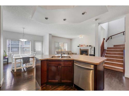 42 Skyview Ranch Crescent Ne, Calgary, AB - Indoor Photo Showing Kitchen With Double Sink