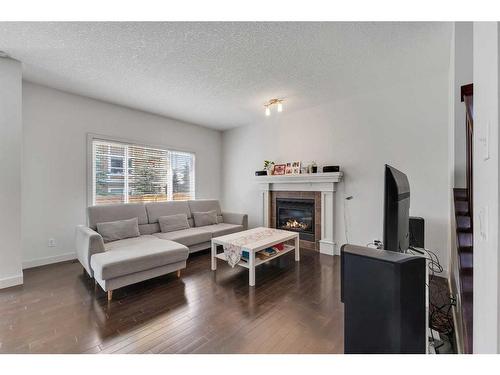 42 Skyview Ranch Crescent Ne, Calgary, AB - Indoor Photo Showing Living Room With Fireplace