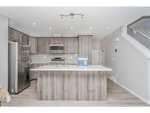 10411 Cityscape Drive Ne, Calgary, AB - Indoor Photo Showing Kitchen With Double Sink With Upgraded Kitchen