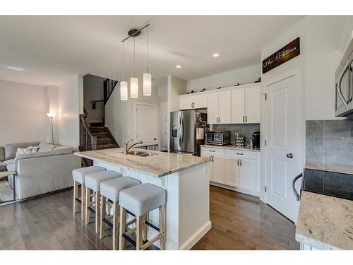 19 Vincent Crescent, Olds, AB - Indoor Photo Showing Kitchen With Stainless Steel Kitchen With Double Sink