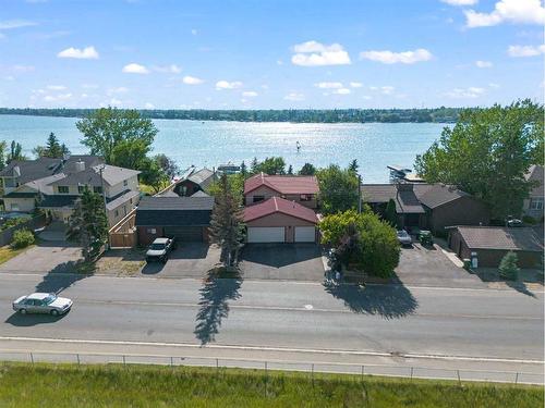 305 East Chestermere Drive, Chestermere, AB - Outdoor With Body Of Water