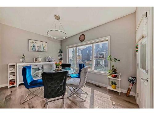 1358 Bayside Drive Sw, Airdrie, AB - Indoor Photo Showing Dining Room