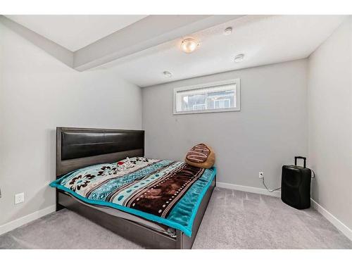 1358 Bayside Drive Sw, Airdrie, AB - Indoor Photo Showing Bedroom