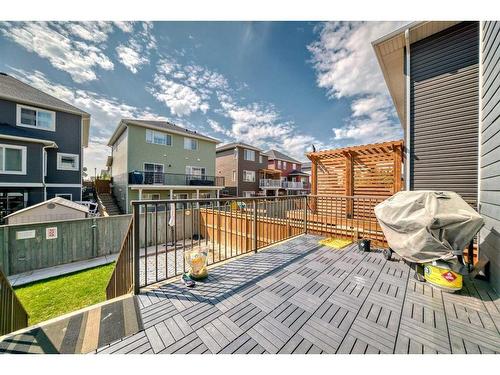 1358 Bayside Drive Sw, Airdrie, AB - Outdoor With Deck Patio Veranda With Exterior