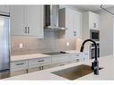 2107-55 Lucas Way Nw, Calgary, AB  - Indoor Photo Showing Kitchen With Upgraded Kitchen 