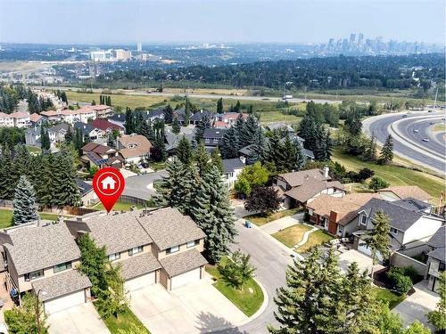 6 Coach Manor Rise Sw, Calgary, AB - Outdoor With View