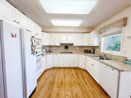 193 Balsam Crescent, Olds, AB - Indoor Photo Showing Kitchen With Double Sink