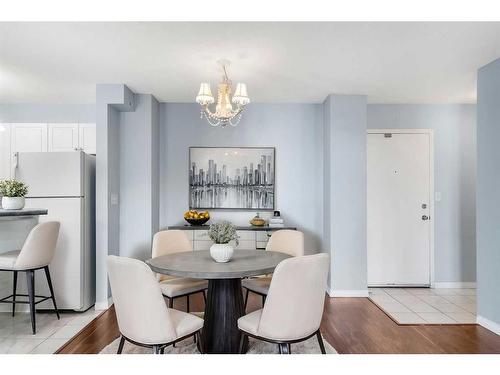 608-1111 6 Avenue Sw, Calgary, AB - Indoor Photo Showing Dining Room