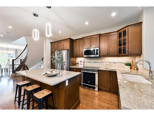 4410 17 Street Sw, Calgary, AB - Indoor Photo Showing Kitchen With Double Sink