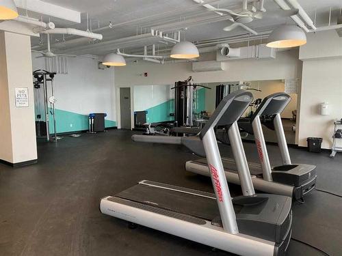 408-20 Mahogany Mews Se, Calgary, AB - Indoor Photo Showing Gym Room