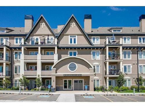 408-20 Mahogany Mews Se, Calgary, AB - Outdoor With Balcony With Facade