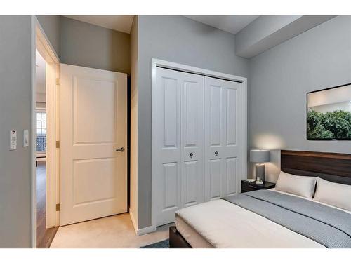 408-20 Mahogany Mews Se, Calgary, AB - Indoor Photo Showing Bedroom