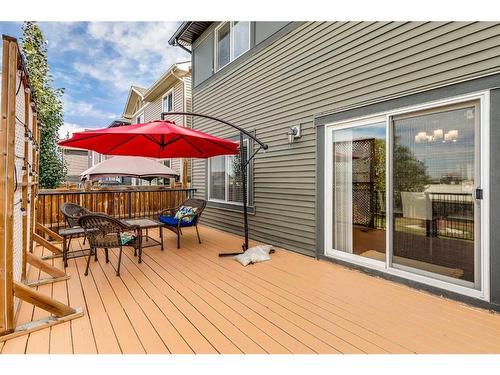 1338 Kings Heights Way Se, Airdrie, AB - Outdoor With Deck Patio Veranda With Exterior