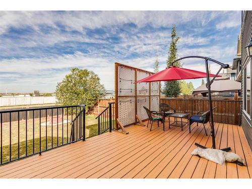 1338 Kings Heights Way Se, Airdrie, AB - Outdoor With Deck Patio Veranda