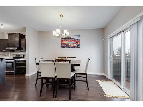 1338 Kings Heights Way Se, Airdrie, AB - Indoor Photo Showing Dining Room