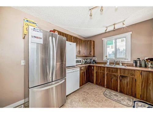 20 Castlebrook Road Ne, Calgary, AB - Indoor Photo Showing Kitchen With Double Sink