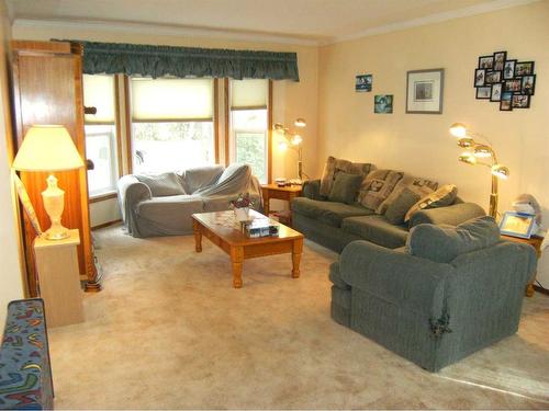 133 6 Avenue Se, Three Hills, AB - Indoor Photo Showing Living Room