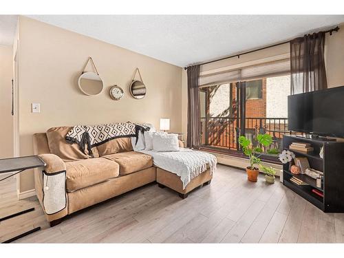 103-709 3 Avenue Nw, Calgary, AB - Indoor Photo Showing Living Room