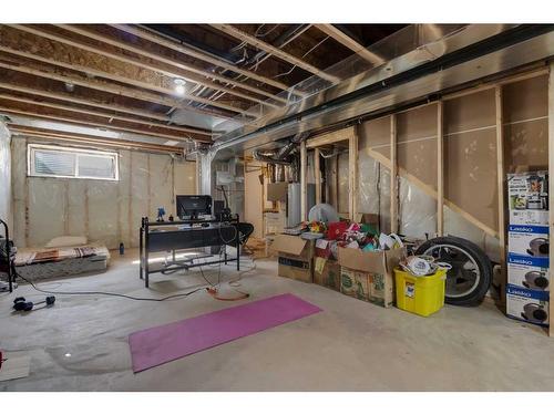 101 Dawson Drive, Chestermere, AB - Indoor Photo Showing Basement