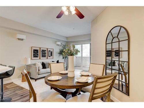 309-1800 14A Street Sw, Calgary, AB - Indoor Photo Showing Dining Room