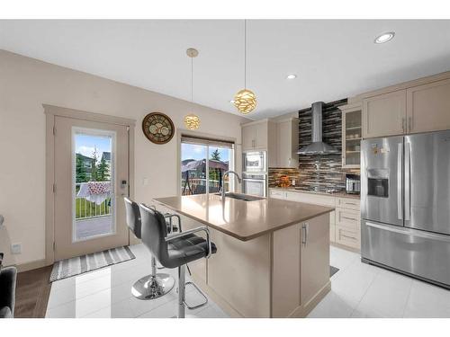 36 Red Sky Green Ne, Calgary, AB - Indoor Photo Showing Kitchen With Upgraded Kitchen